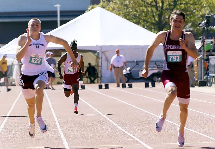 Harrisburg earns hard fought Class AA track and field title