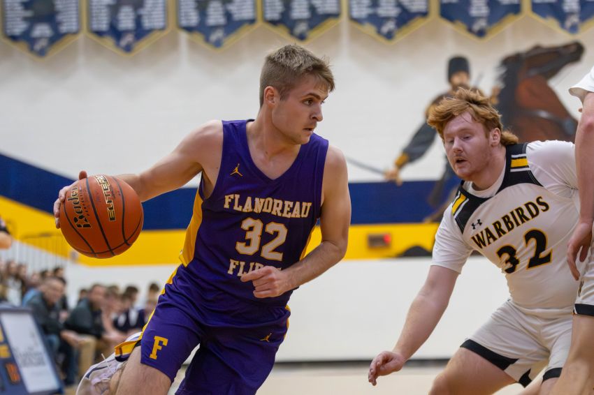 After serious neck injury, Flandreau’s Luke Sheppard grateful for one more season with the Fliers 