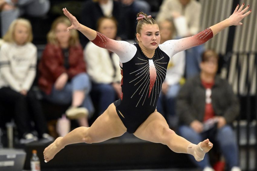 Harrisburg's Maeschen sweeps, takes third-straight Class AA all-around crown