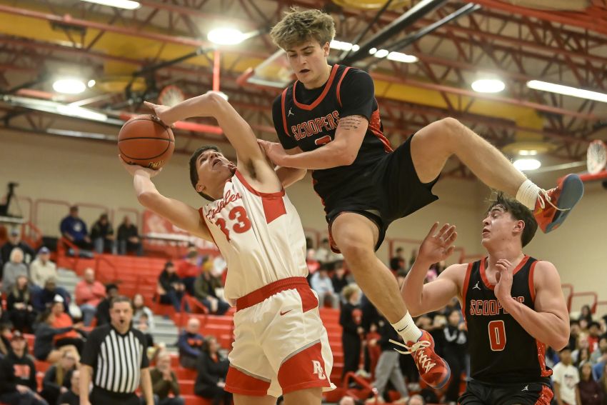 Feb. 19 Boys Basketball Roundup - Balanced-scoring attack lifts Rapid City Central past Sturgis 