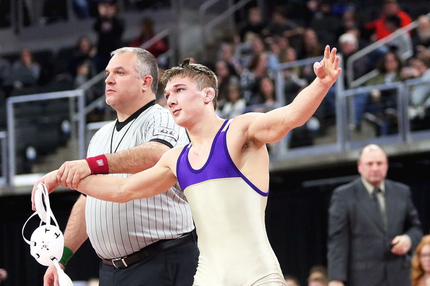 Winner's Kaden Keiser claims title at USMC Folkstyle event 