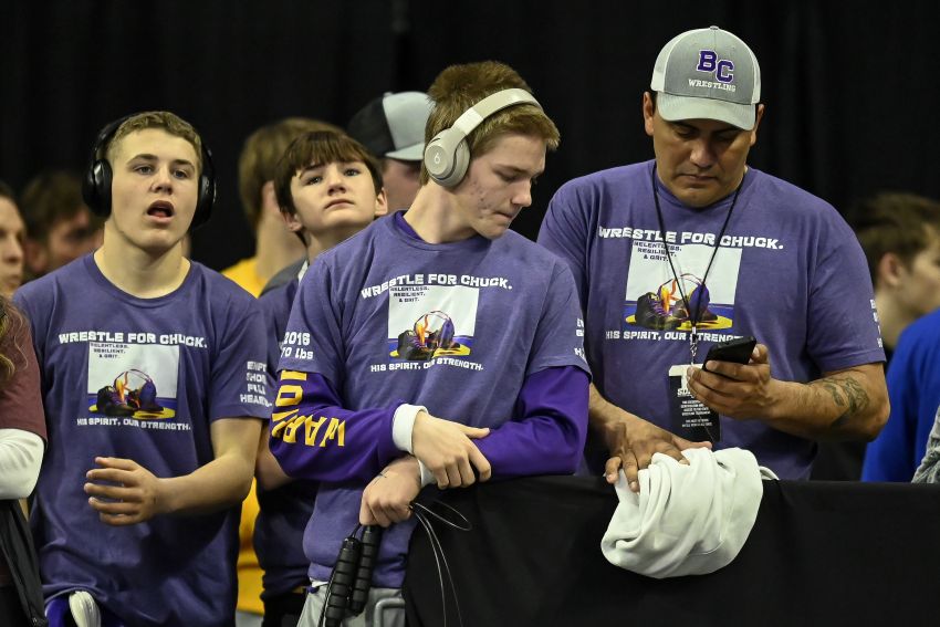 Wrestle For Chuck - Bennett County Warriors honoring former wrestler Chandler “Chuck” Bakley 