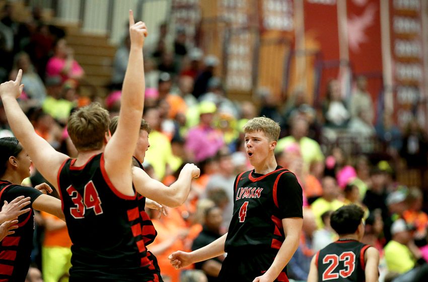 ‘It’s an incredible feeling’ - No. 8 Lyman upsets No. 1 Viborg-Hurley in first round at Class B tourney 