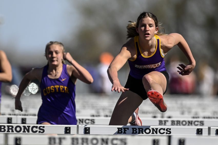 Class B Girls Track and Field Leaders - Bennett Countyâ€™s Peyson Oâ€™Neill boasts top marks in three events