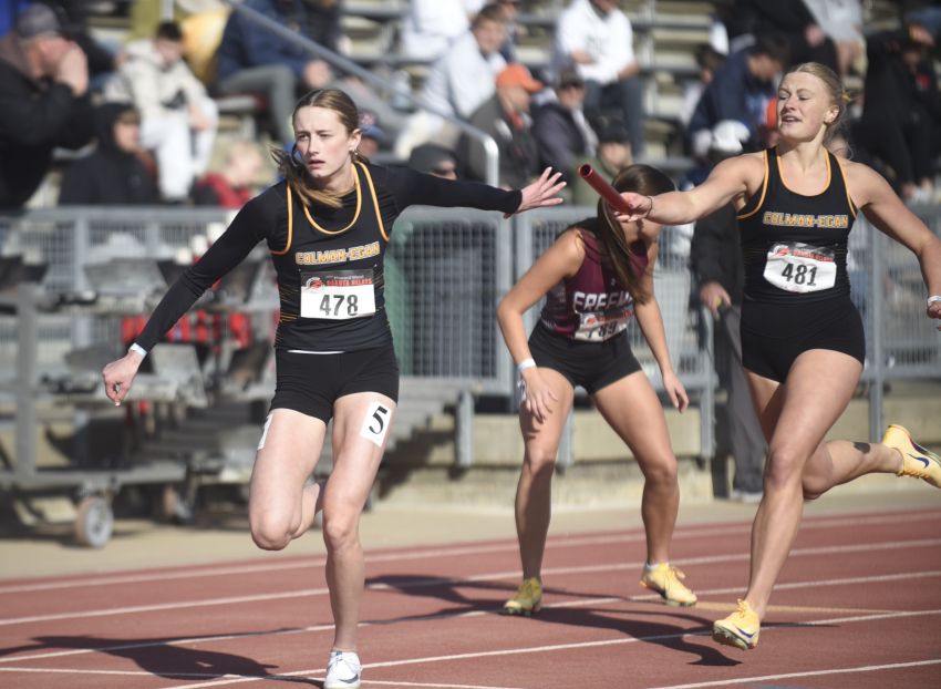 Colman-Egan girls break 800-meter relay record, six other records fall on Day 1 of Howard Wood Dakota Relays