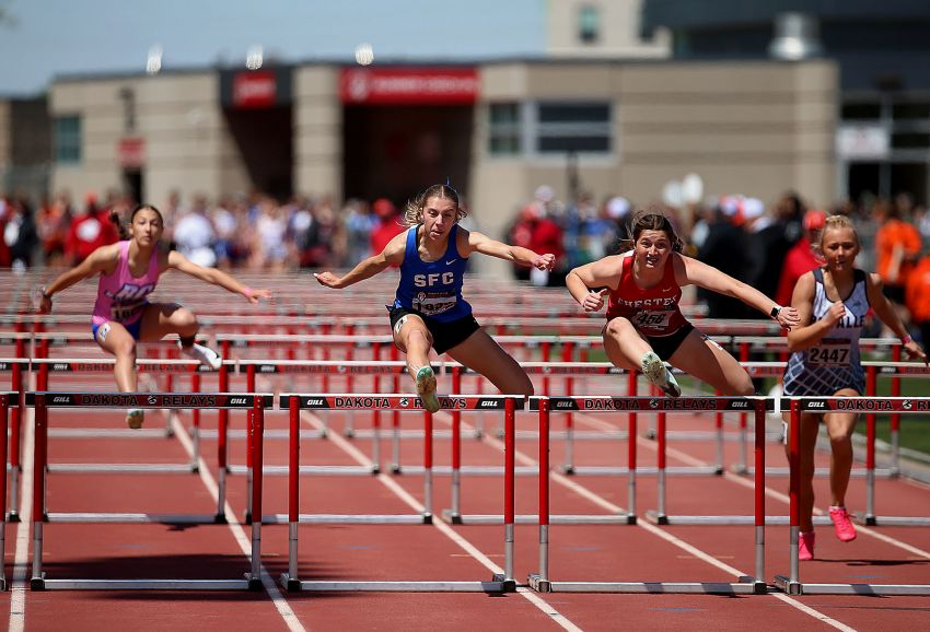 Class A Girls Track and Field Leaders - Sioux Falls Christianâ€™s Halle Braun boasts top hurdle times 