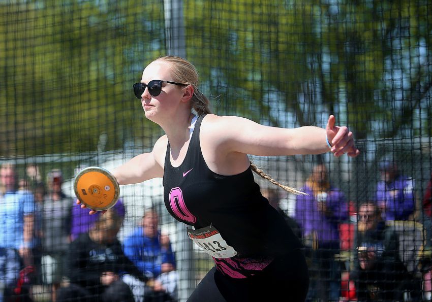 Class A Girls Track and Field Leaders - Lennox’s Addison Martz among top discus, shot put throwers in updated leaderboard