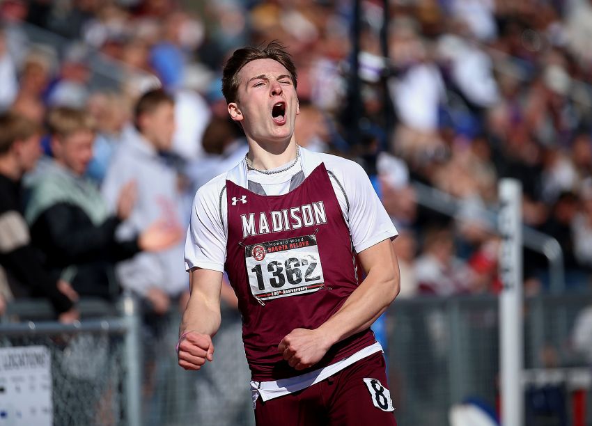 Class A Boys Track and Field Leaders - Madisonâ€™s Shane Veenhof holds top times in both hurdle races 