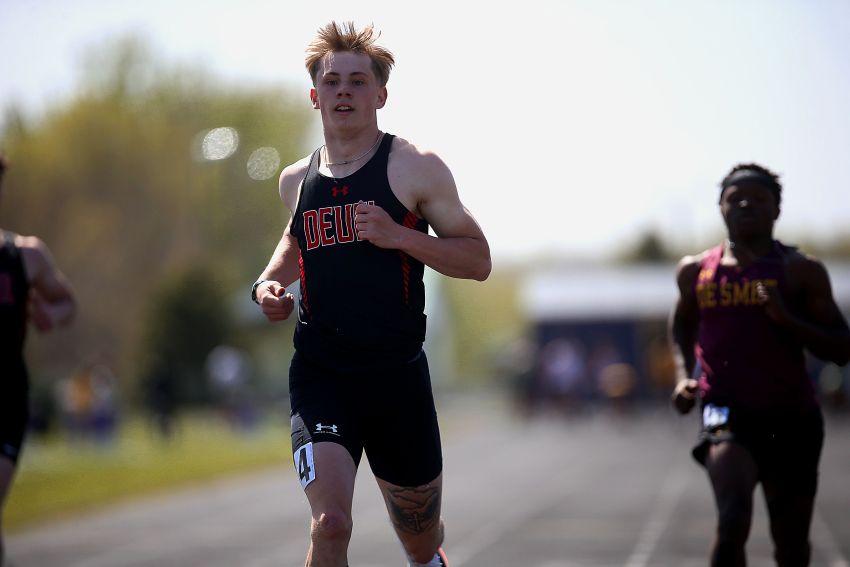 Class A Boys Track and Field Leaders - Deuel’s Oliver Fieber sits atop two sprint races in updated leaderboard