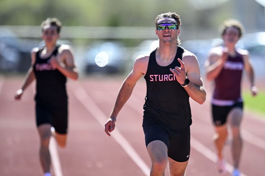 Sturgis’ Seth Burton claims three first-place finishes at Black Hills Conference meet