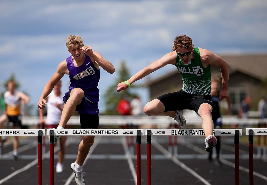 Millerâ€™s Isaak Hunter breaks two school records at Platte-Geddes Last Chance Meet  