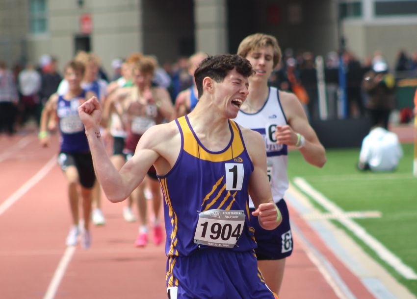 Step up in competition pushes Tri-Stateâ€™s Kaleb Foltz to 800-meter run state title