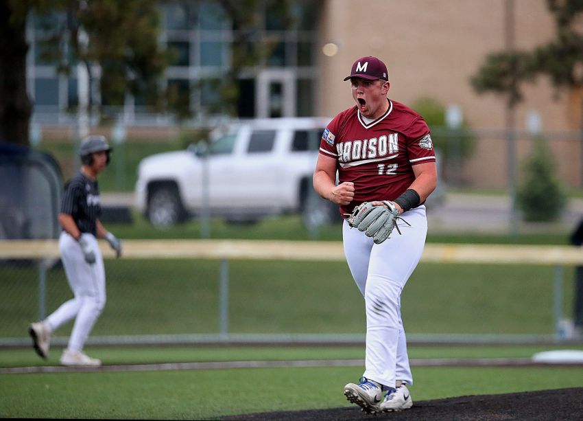 Chester’s JD Prorok delivers on the pitching mound and shot put ring