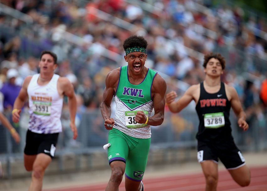 Kimball/White Lake sprinter Lincoln Kranig captures two first-place finishes, earns Class B MVP honors 