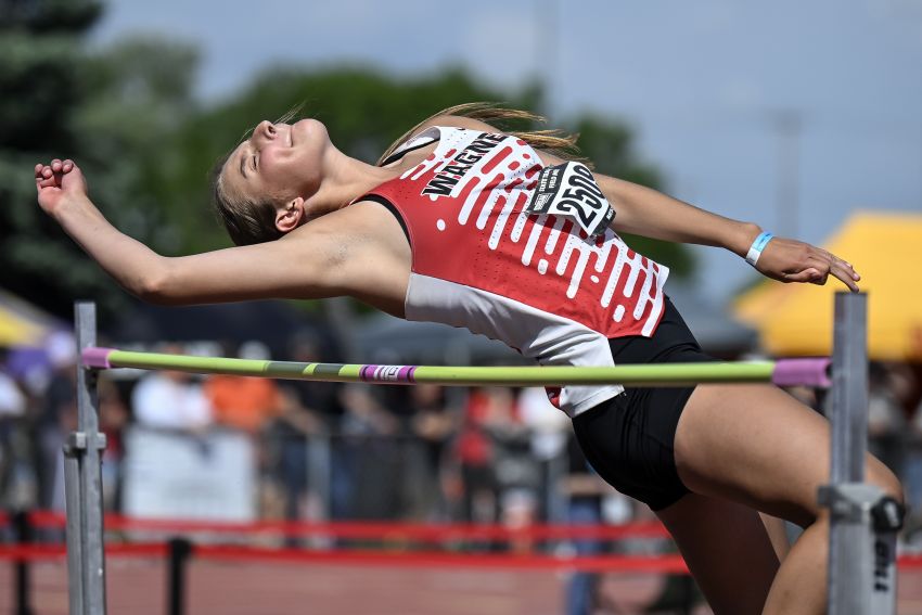 Class A Girls Track and Field Leaders - Wagner’s Ashlyn Koupal, a five-time state champ, holds top high jump mark 