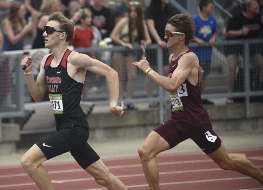 Brandon Valley boys, Harrisburg girls continue leading Class AA team scoring after Day 2 of the state track and field meet