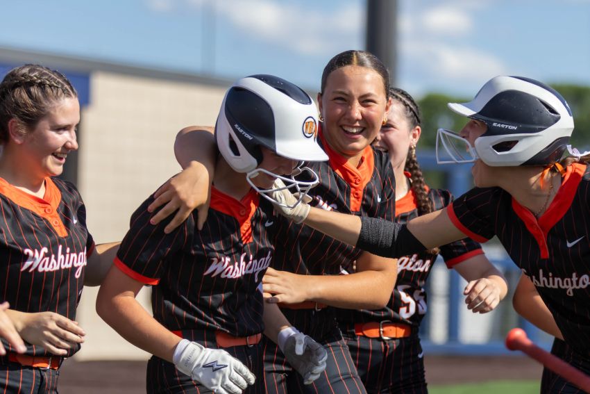 June 5 State AA Softball Roundup - Sioux Falls Washington surges past Harrisburg, faces Sioux Falls Jefferson in title game rematch