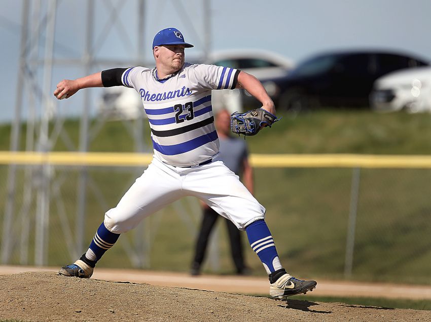 June 9 Amateur Baseball Roundup - Winner/Colomeâ€™s JJ Farner strikes out 10 batters in Sunshine League win over Dimock-Emery 