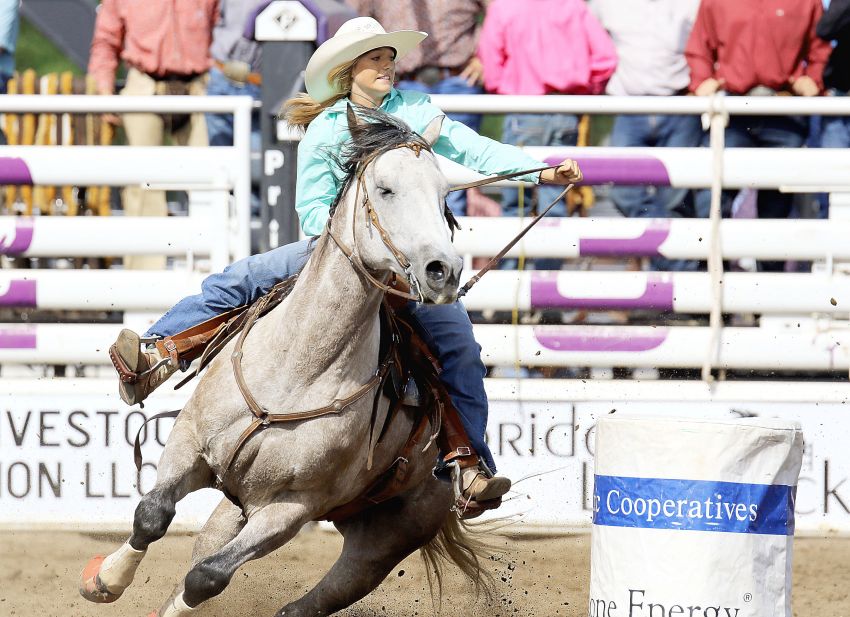 Wallâ€™s Piper Cordes back in the saddle after scary ranch accident nearly kept her from the National High School Finals Rodeo