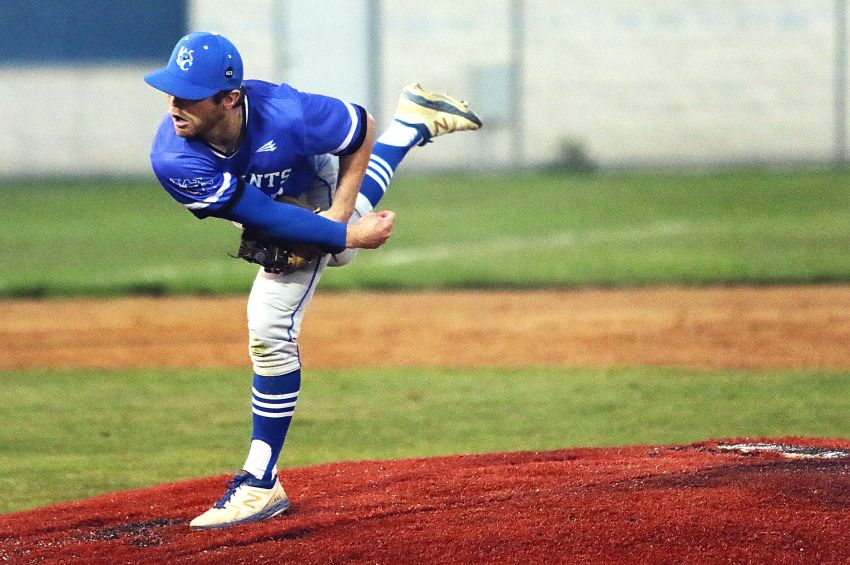 Hopkins tosses 1 hitter K's 12 to lead Winner to quarters 