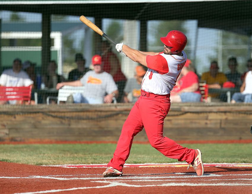 Stat leaders heading into the State B amateur baseball tournament