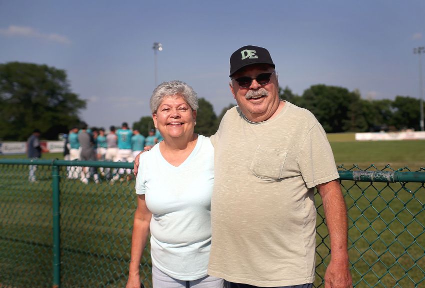 New Mexicoâ€™s Bob and Debbie Kitchens support son, grandson and Dimock-Emery Raptors every year at Cadwell Park 