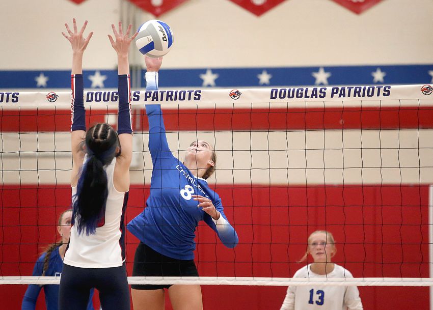 Aug. 27 Volleyball Roundup - St. Thomas More downs Douglas in four-set match