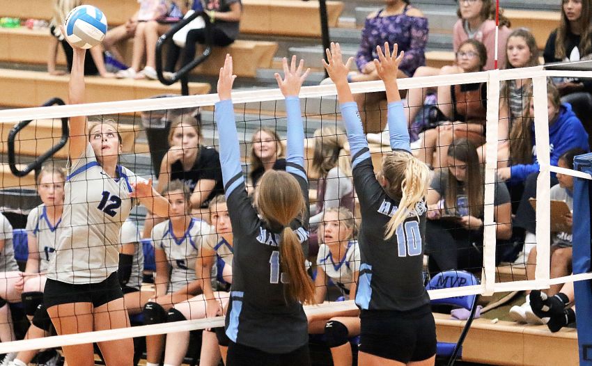 High school volleyball roundup Mount Vernon/Plankinton tops Hanson in straight sets 
