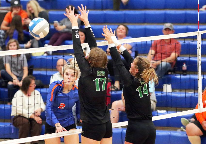 High school volleyball roundup - Parkston outlasts McCook Central/Montrose in 5-set thriller 