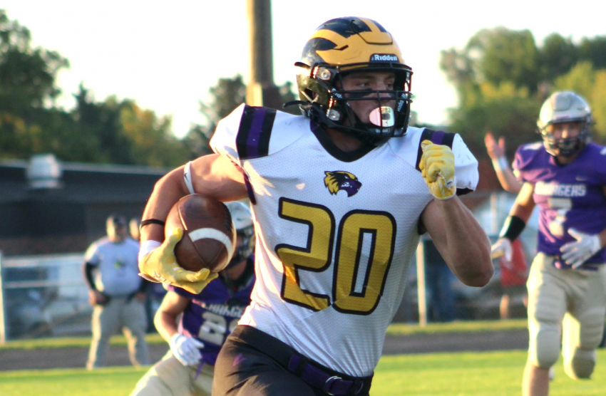 Herreid/Selby Area's Brenden Begeman uses speed and power to surpass 5,000 career rushing yards