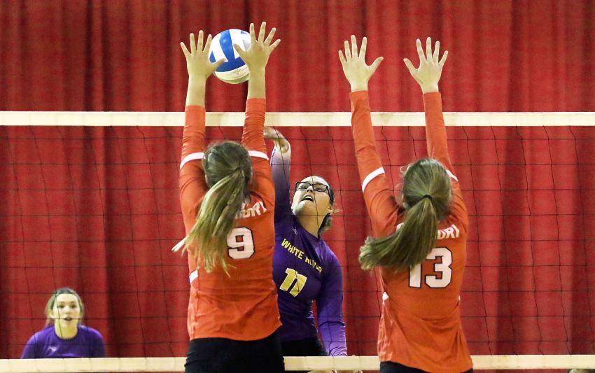 High school volleyball roundup - White River tops Gregory in 5-set match 