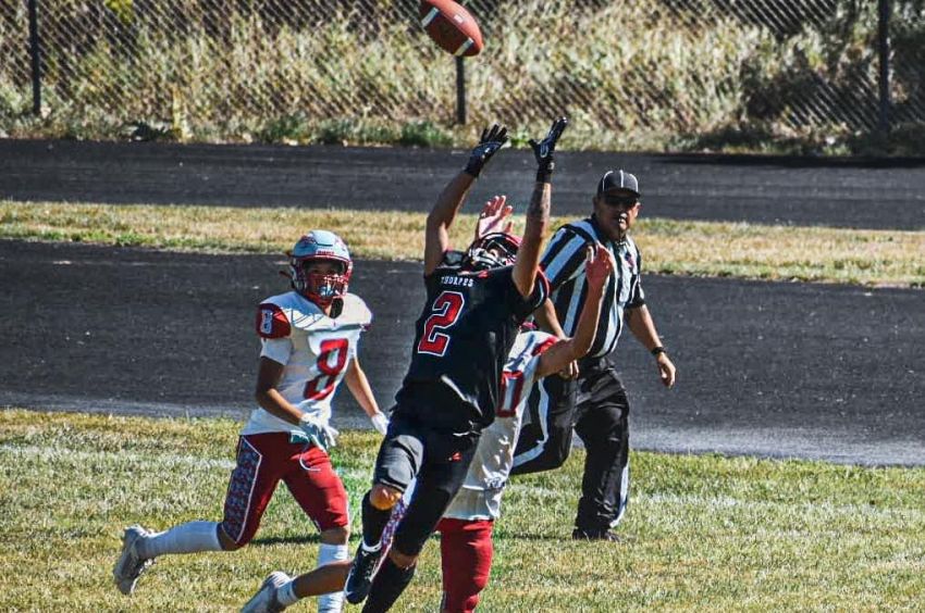 Pine Ridgeâ€™s Domonic Ghost Bear playing the game to open doors for other Native American athletes