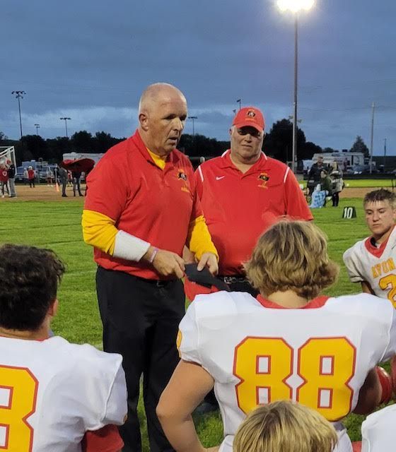 Shout out to Avon Assistant Coach Mark Mudder