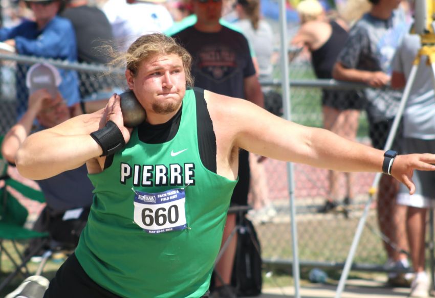 Pierreâ€™s Jason Maciejczak relishes last throwing opportunity