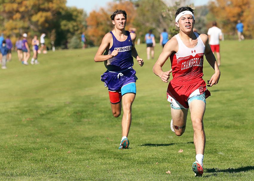 Chamberlains Dom Santiago Winners Kade Watson sign to run collegiately