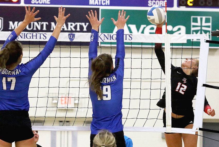 Oct. 5 South Dakota Volleyball Scores 
