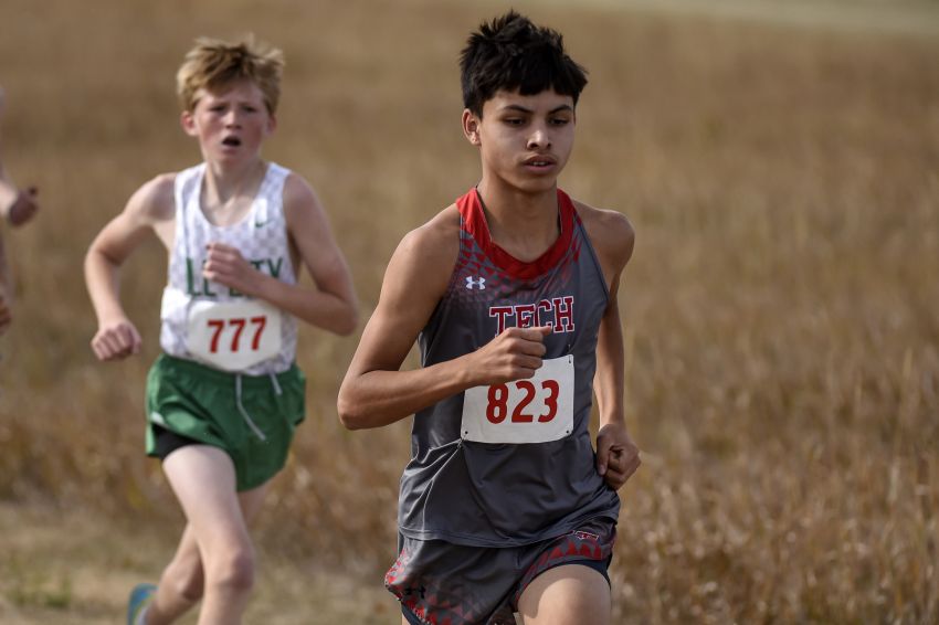 History maker Rylan Cuny is Lakota Techâ€™s first-ever male state cross-country participant