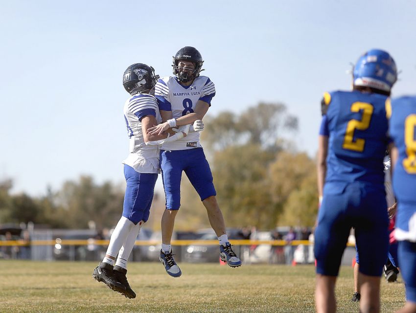 Oct. 25 All-Nations Football Conference Roundup - Mahpiya Luta upsets Todd County in Class 9A action 