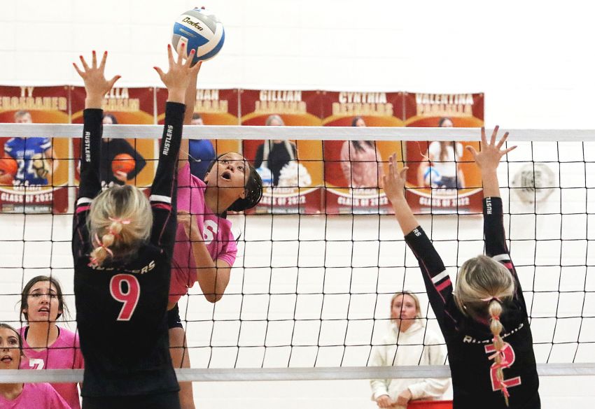 High school volleyball roundup: Platte-Geddes edges Ethan in five-set match  