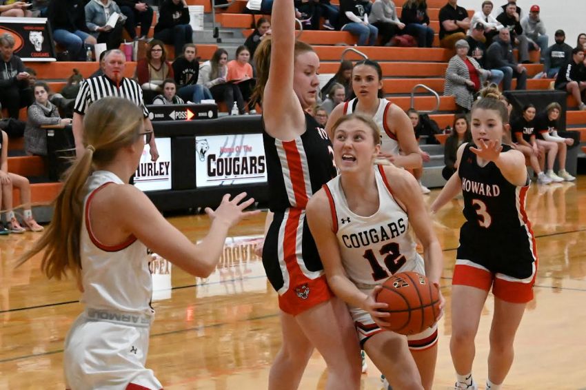 Feb. 16 Girls Basketball Roundup - No. 1 Viborg-Hurley tops Howard in regular season finale 