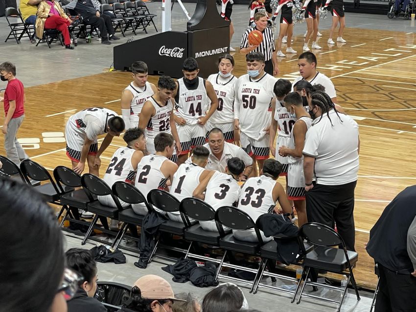 Lakota Nation voices in the crowd