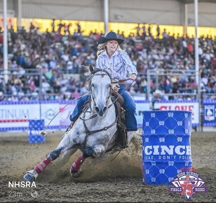 Dreams come true as Wallâ€™s Piper Cordes captures barrel racing title at NHSFR