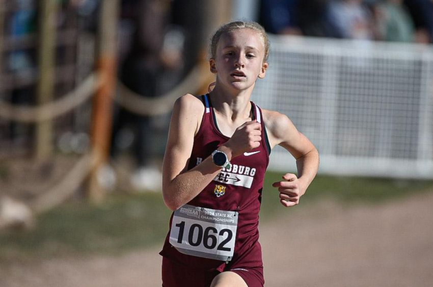 Class AA girls cross-country top-25 individual results and team scores 