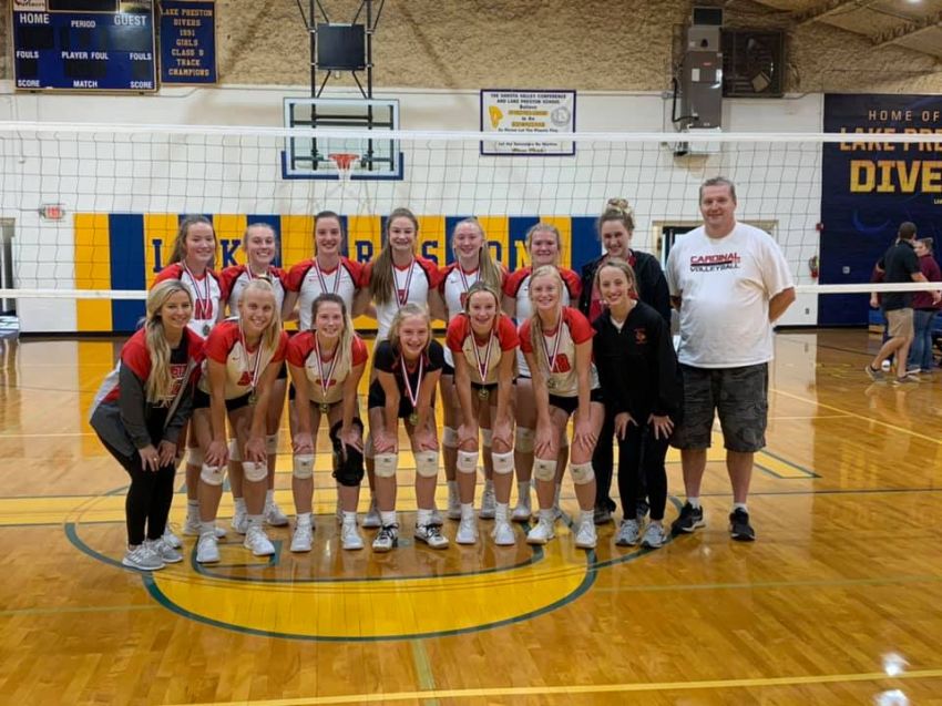 Arlington Cardinal volleyball having an outstanding season