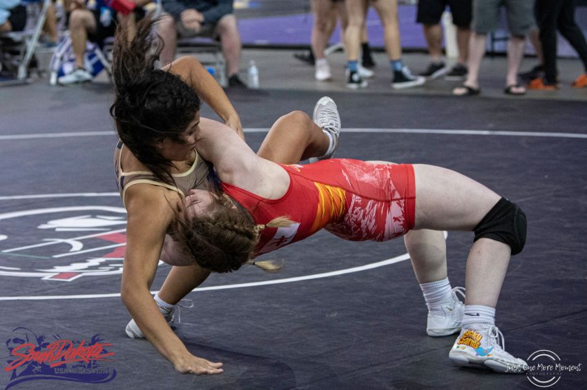 Taylor Fierbach-Graveman and Zoe Adam earn All-American honors at USA Wrestling National Championships