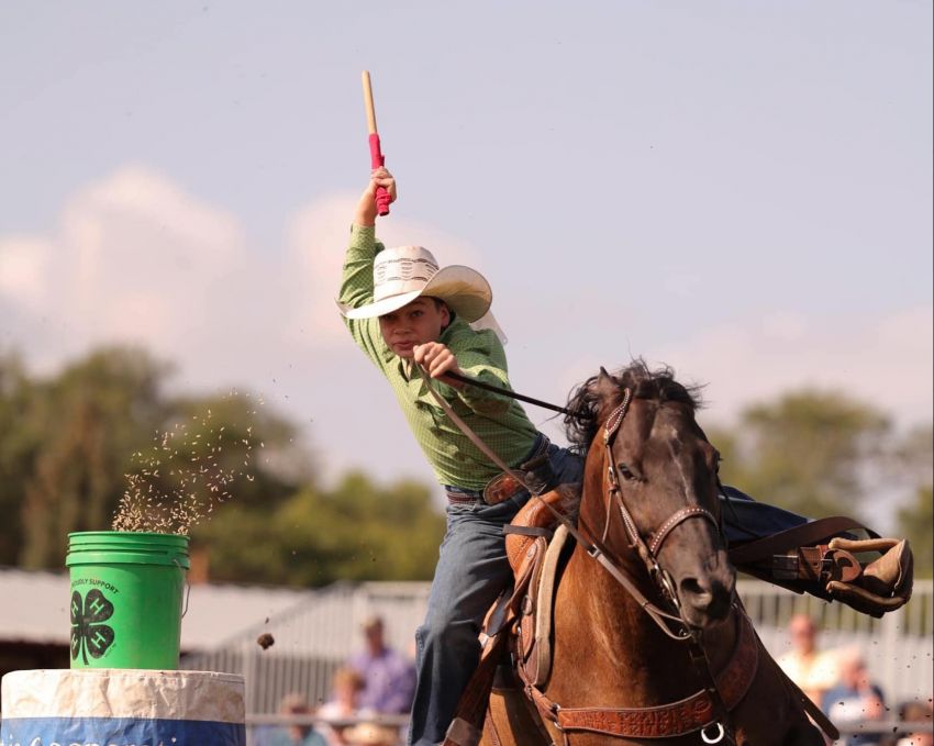 Henryâ€™s Ace Lammers wraps up rodeo season with two 4-H state titles and a Junior Boys All-Around title