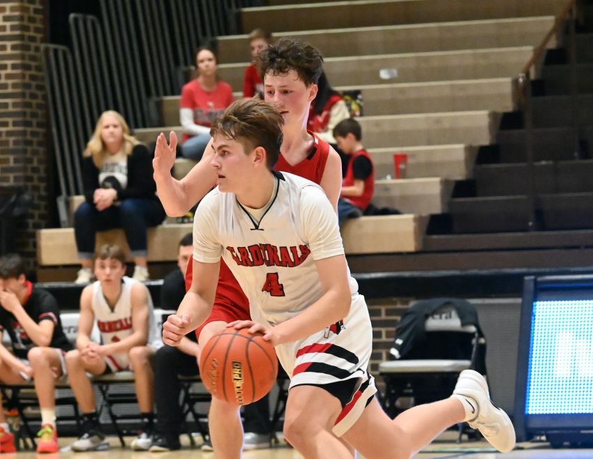 Dell Rapids St. Maryâ€™s Trevon Beckman named Dakota Valley Conference boys MVP 