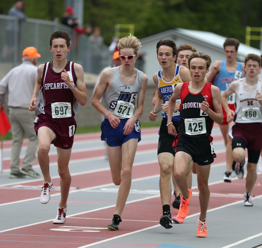 Class AA Boys Track and Field Leaders - Rapid City Stevens' Simeon Birnbaum has top times in distance events 