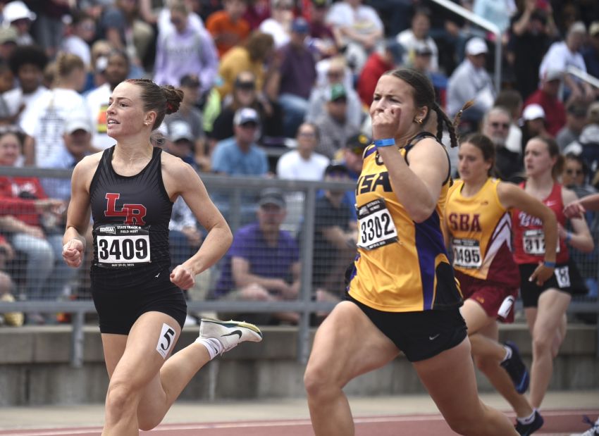 Lyman’s Brooke Montgomery captures two sprint titles at Miller Invite
