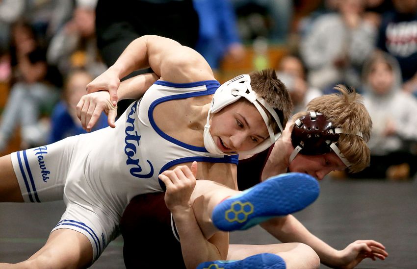 Canton rolls past Tri-Valley to win Region 2B wrestling title